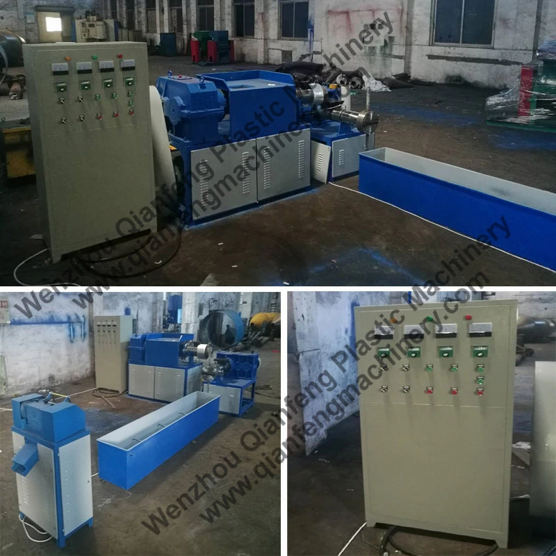 Waste Plastic PP/PE Woven Bag Sack Tape Yarn Granular Recycling Extrusion Extruder Granulation Production Line Pelletizer Crusher Cutting Machine Granulator