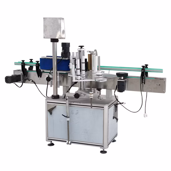 Machines d'étiquetage d'étiquettes autocollantes de bouteilles automatiques linéaires à vendre