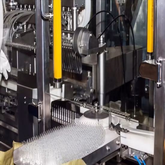 Aucune bouteille aucun remplissage équipement de remplissage et de scellage d'ampoule en plastique de verre injectable automatique intelligent